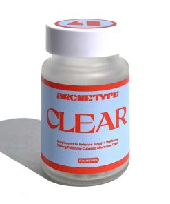 ARCHETYPE CLEAR Microdose Mushroom Capsules (Bottle of 50)