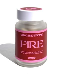ARCHETYPE FIRE Microdose Mushroom Capsules (Bottle of 30)